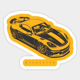 Cayman GT4 Sticker